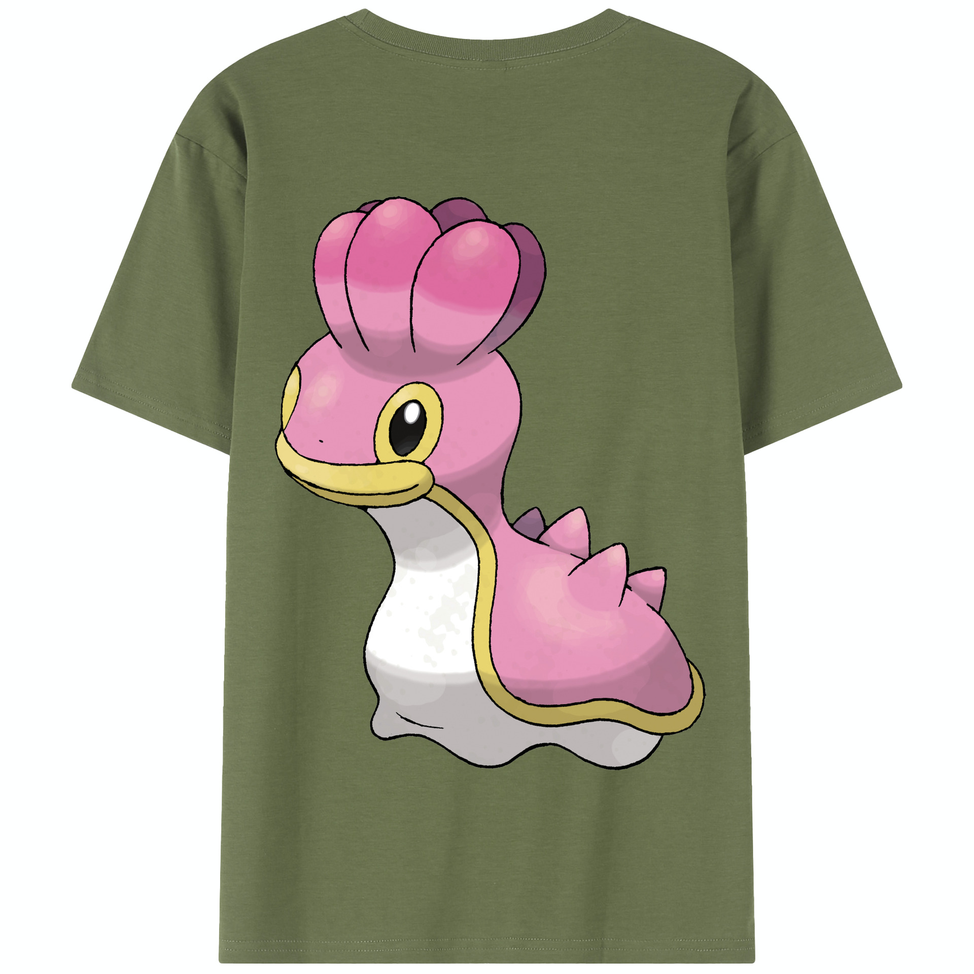 （画像用） ポケットモンスター Pokémon 綿100％半袖Tシャツ（背面プリント）